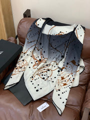 CHANEL 25S SCARF 135 IN CASHMERE 883636