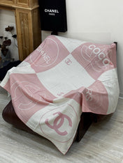 CHANEL 25S SCARF 135 IN SILK AND CASHMERE 932038