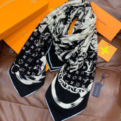 LV 26S SCARF 135 IN CASHMERE AND SILK 316780