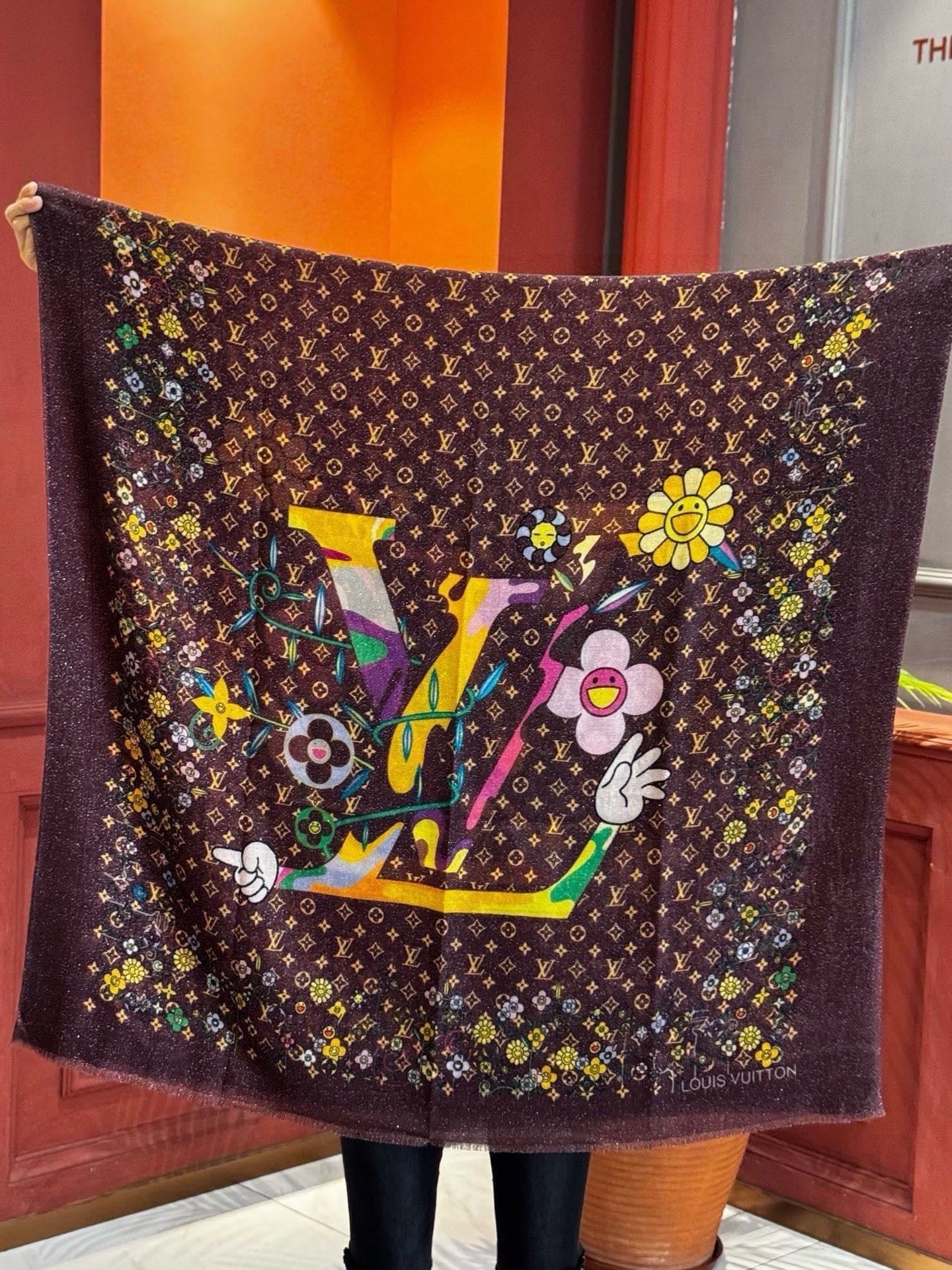 LV 26S SCARF 200 IN CASHMERE 318507