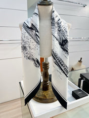 DIOR 26S SCARF 90 IN SILK 416828