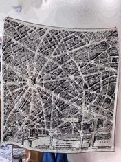 DIOR 26S SCARF 140 IN CASHMERE AND SILK 426187