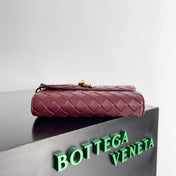 ANDIAMO BAG 19 IN BAROLO CALFSKIN