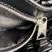 BV Small Rumple Messenger 21 Black Lambskin Shw