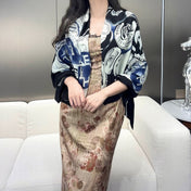 CHANEL 25S SCARF 140 IN CASHMERE 991917