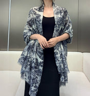 DIOR SCARF 180 CM IN CASHMERE-SILK BLEND 706549