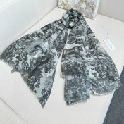 DIOR SCARF 180 CM IN CASHMERE-SILK BLEND 706550