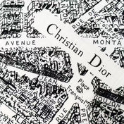 DIOR SCARF 110 CM IN SILK 730652