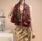 LV 26S SCARF 135 IN CASHMERE AND SILK 320599