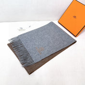 HERMES 25S SCARF 180 IN CASHMERE 854602