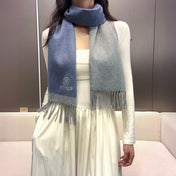 HERMES 25S SCARF 180 IN CASHMERE 854603