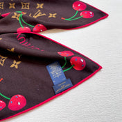 LV 26S SCARF 135 IN CASHMERE AND SILK 320599