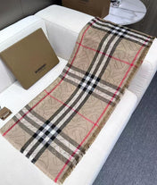 BURBERRY 26S SCARF 220CM IN SILK WOOL 318424