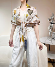 LV 26S SCARF 140 IN CASHMERE AND SILK 319697