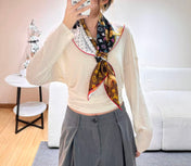 LV 26S SCARF 90 IN SILK 320595