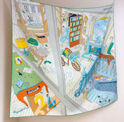 HERMES 26S SCARF 90 IN SILK 304328