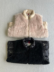MONCLER 25S DOWN VEST IN BLACK 043