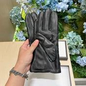 TOUCHSCREEN GLOVES IN BLACK LAMBSKIN 427401