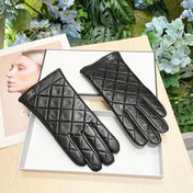 GLOVES IN BLACK CALFSKIN 462420