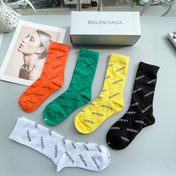 BALENCIAGA 26S CREW SOCKS 495709 (1 BOX)
