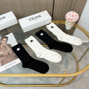 CELINE 26S CREW SOCKS 243665 (1 BOX)