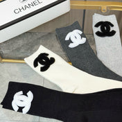 CHANEL 26S CREW SOCKS 395180 (1 BOX)
