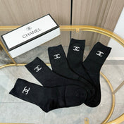 CHANEL 26S CREW SOCKS 412416 (1 BOX)