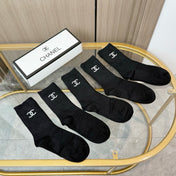 CHANEL 26S CREW SOCKS 412416 (1 BOX)