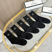 CHANEL 26S CREW SOCKS 412417 (1 BOX)