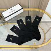 CHANEL 26S CREW SOCKS 412417 (1 BOX)