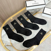 CHANEL 26S CREW SOCKS 412417 (1 BOX)