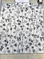 CHANEL 25S SCARF 140 CM IN CASHMERE SILK 943923