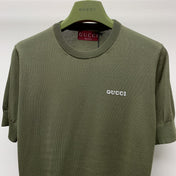 GUCCI SHORT-SLEEVE KNIT TOP 271725