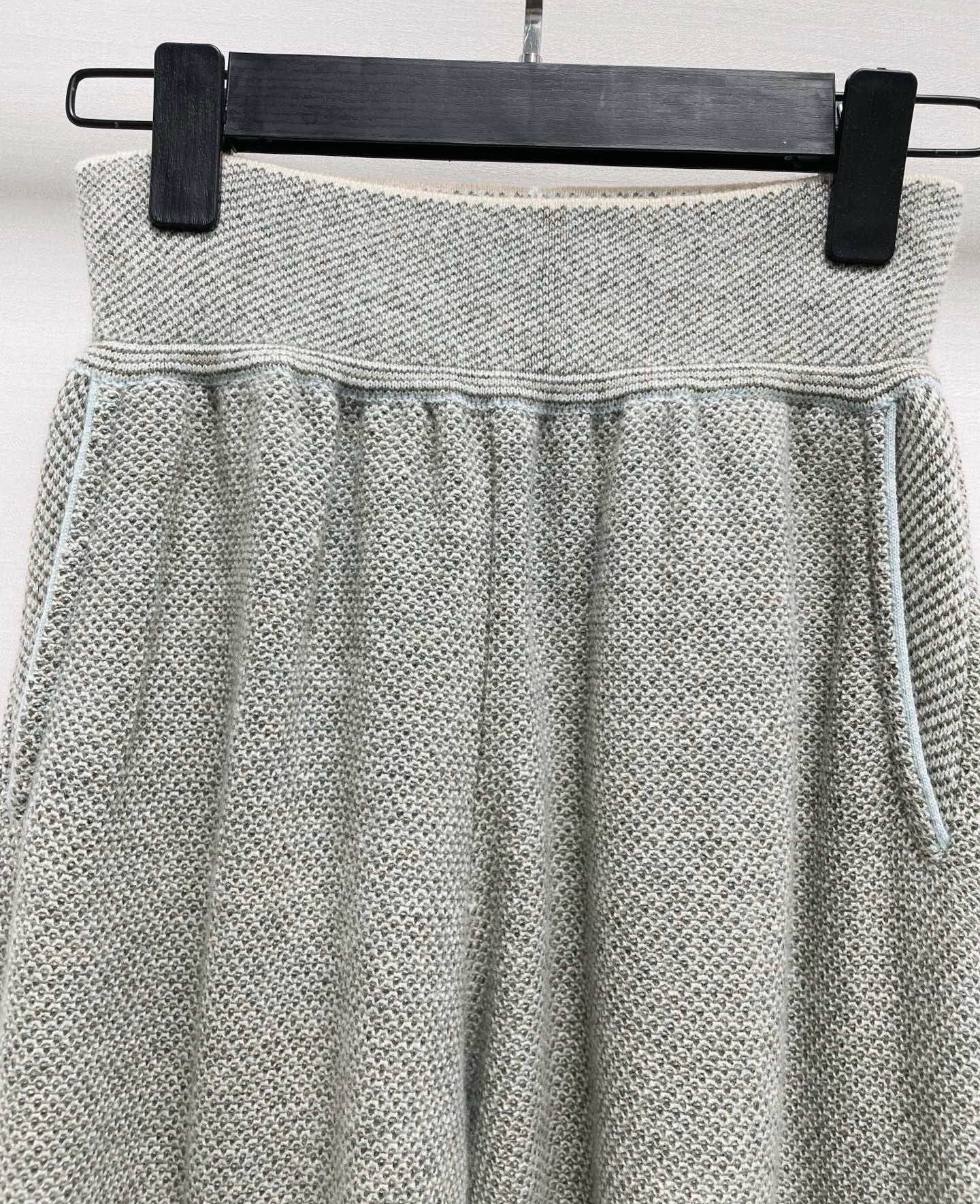 LORO PIANA 26S WIDE-LEG KNIT PANTS 856