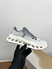 LOEWE 26S CLOUDTILT SNEAKER IN LIGHT GREY RECYCLED POLYESTER