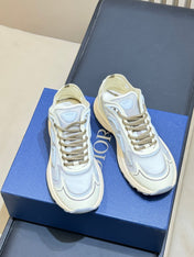 DIOR 26S B30 COUNTDOWN TECH SNEAKER IN GRAY AND LIGHT BLUE TECHNICAL FABRIC AND SUEDE