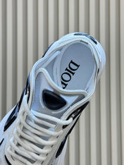 DIOR 26S B30 COUNTDOWN TECH SNEAKER IN WHITE TECHNICAL FABRIC AND SUEDE