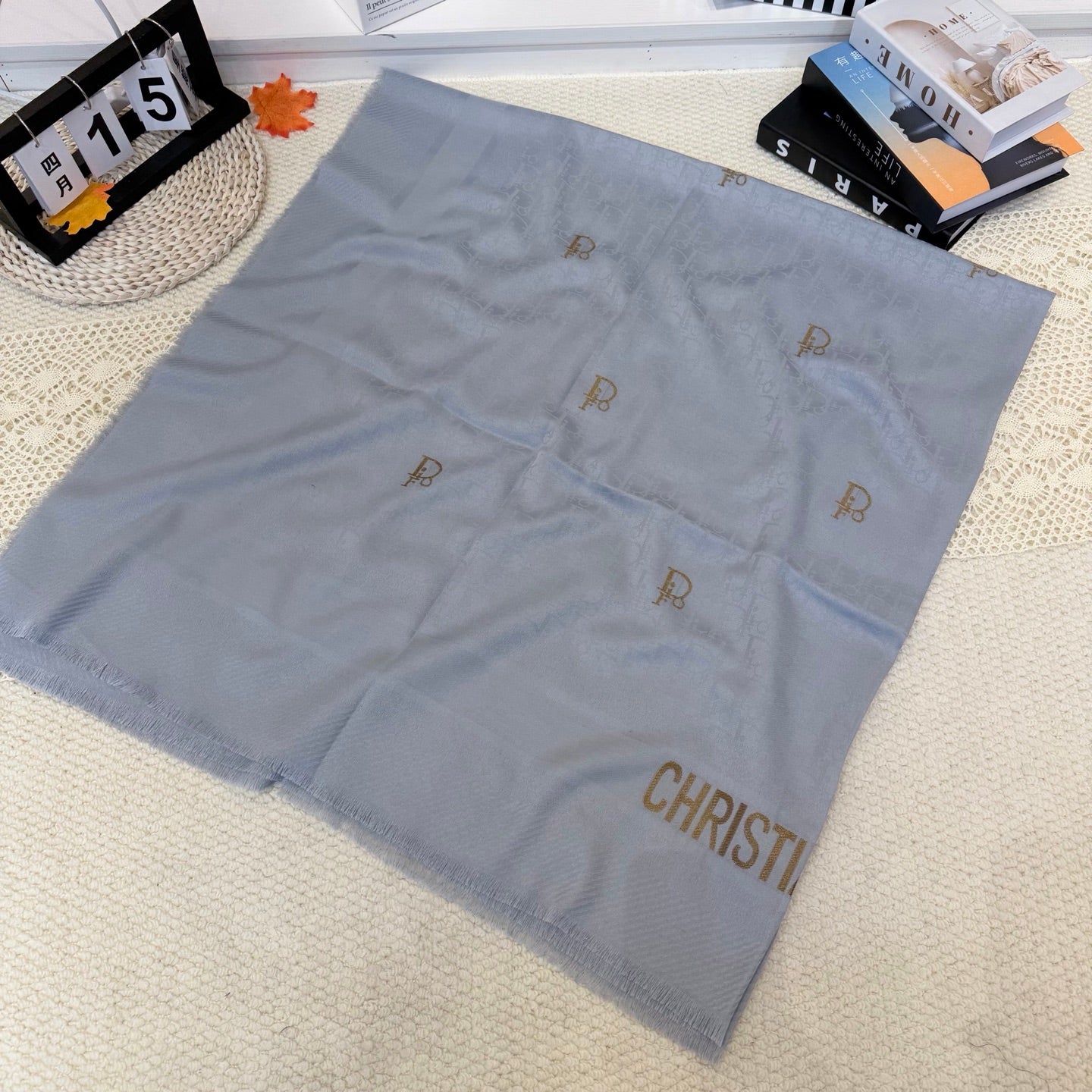 DIOR 26S SCARF 140 IN SILK 281268