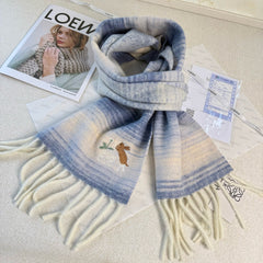 LOEWE 25S SCARF 180 IN MOHAIR WOOL 861429