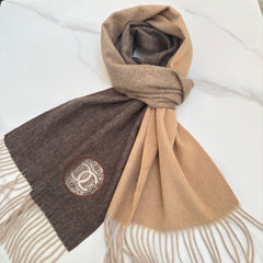 CHANEL 25S SCARF 180 IN CASHMERE 876136