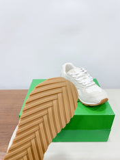 ORBIT SNEAKER IN SEA SALT SUEDE AND TECHNICAL MESH