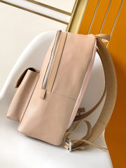 LV 25S TAKEOFF BACKPACK 43 IN BEIGE CALFSKIN