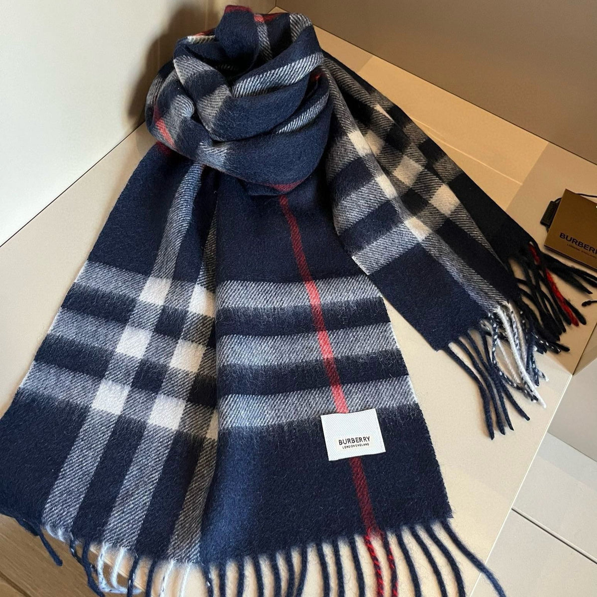 BBR SCARF 180 CM IN CASHMERE 481410