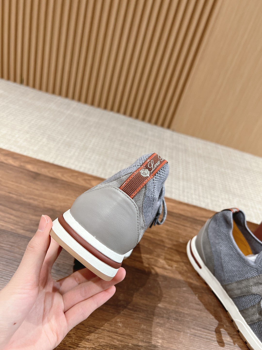 LP BASIC 360 FLEXY WALK SNEAKER LIGHT GRAY FABRICS