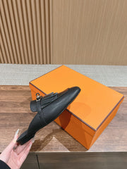 0Z Mule Fringed Black