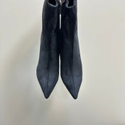 SL OPYUM HEELED BOOT BLACK SUEDE