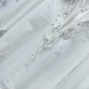 GUCCI 25S EMBROIDERED LONG SLEEVE SHIRT 264651