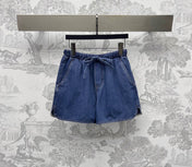 VALENTIN 25S DENIM SHIRT AND SHORTS SET 264676