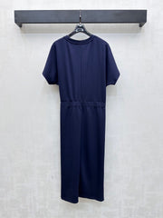 CELINE SHORT SLEEVE LONG DRESS 274432