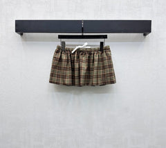 MIUMIU SHIRT AND SKIRT SET STYLE 434